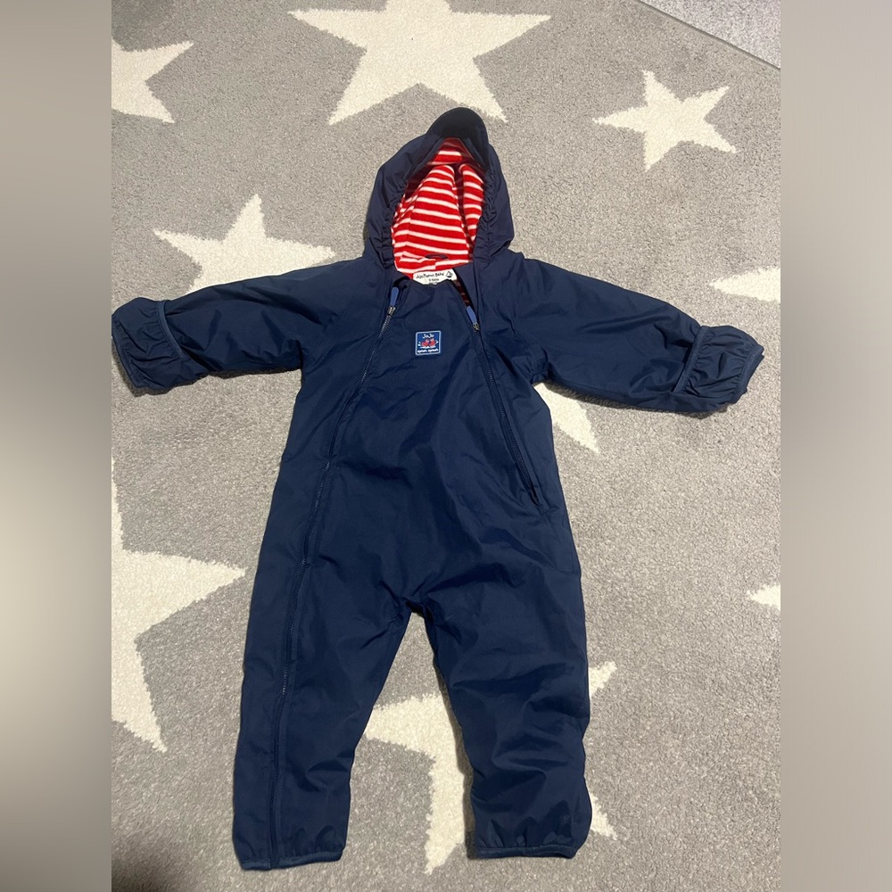 Jo Jo maman bebe snowsuit. 12-18 months